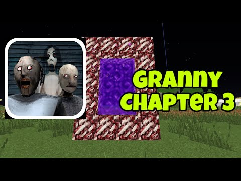 How To Make a Portal to Granny: Chapter 3 in Minecraft!