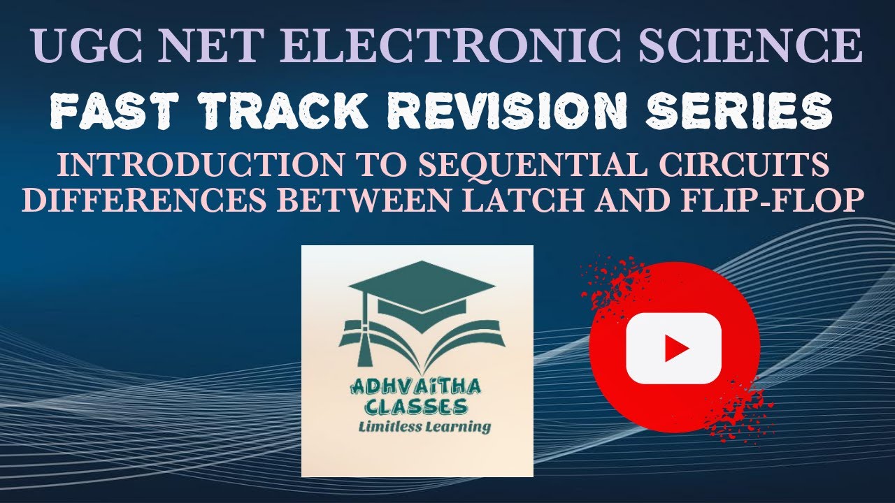 Sequential circuits Digital Electronics UGC NET Electronic Science ...