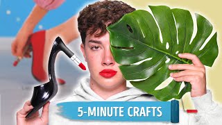 5 Minute Craft Makeup Hacks... Blink Twice If You Need Help by James Charles 884,223 views 2 weeks ago 16 minutes