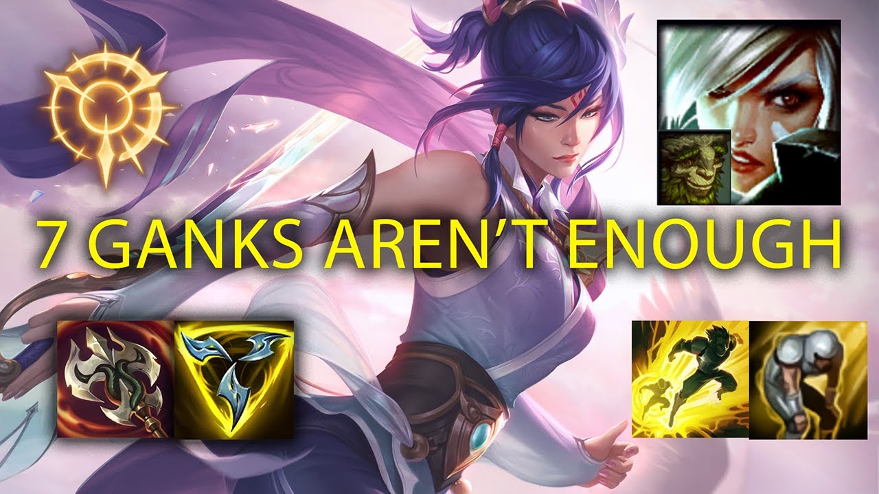 Rank 1 Fiora stomps Riven while camped