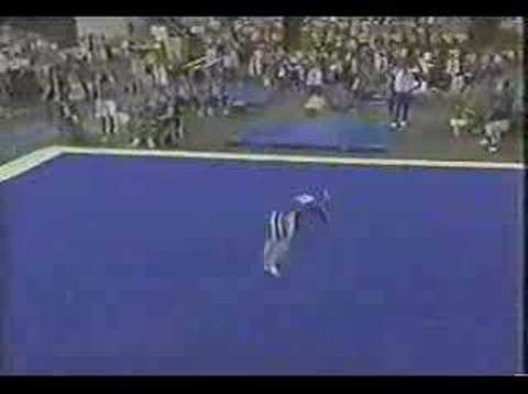 Amy Scherr 1989 Olympic Festival Floor