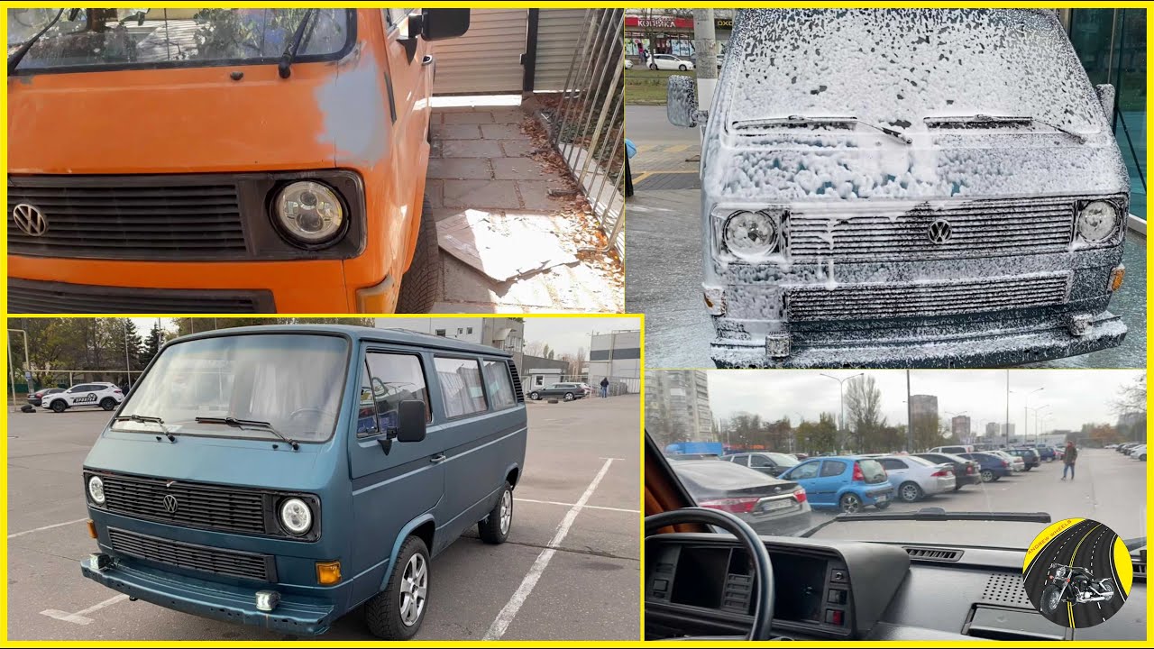 Volkswagen Transporter T3 (1984) Full Restoration – Rebuild, Paint & First Wash | POV Test Drive