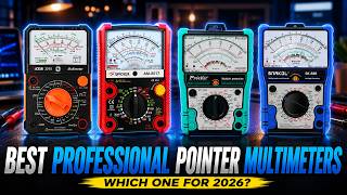 TOP 5 BEST Professional Pointer Multimeters!