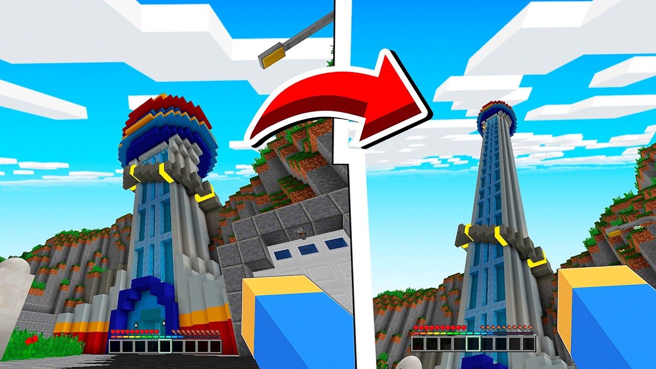 LA TORRE DE PAW PATROL ES LA MÁS ALTA DE MINECRAFT 😱