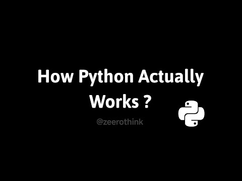 How Python Actually Works ? || Python Architecture and Internal Execution Mechanics || zeerothink 