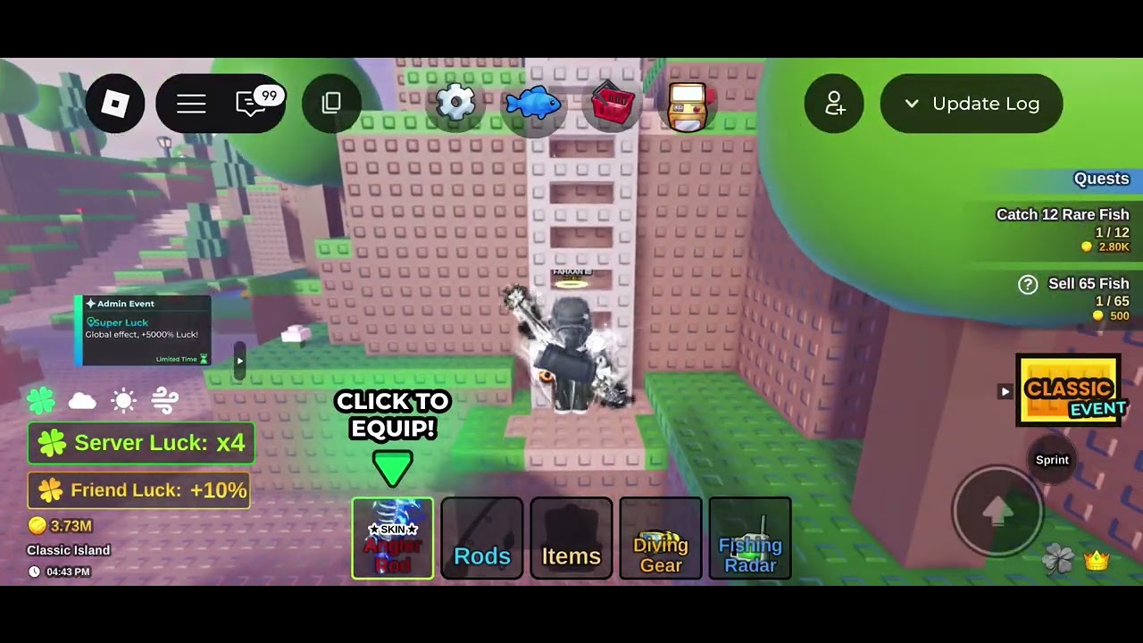 Fish it Classic event showcase 