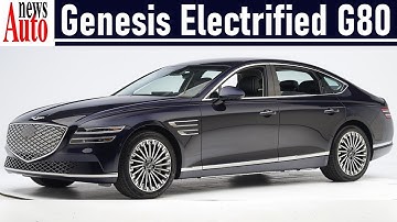 2023 Genesis Electrified G80 - Crash Test IIHS | NewsAuto