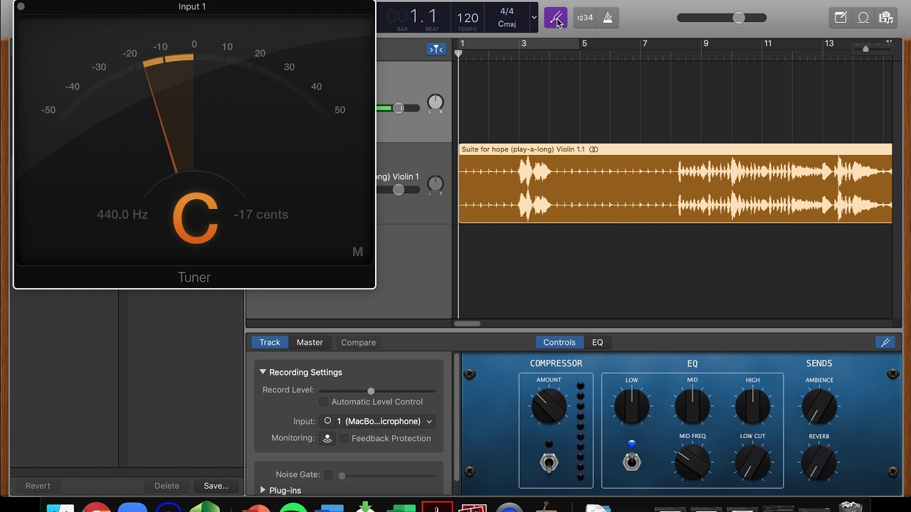 Recording with Garage Band YouTube