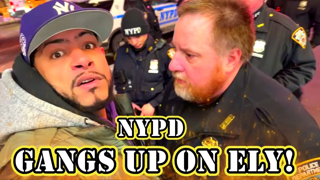 Security Goes Hands On & NYPD Gangs Up On ELY!