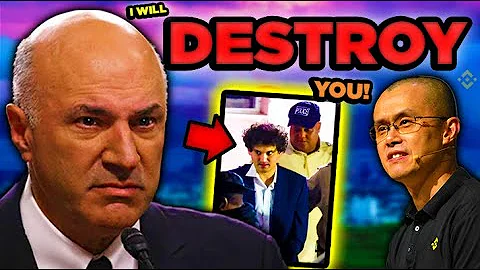 Kevin O'Leary tries to DESTROY Binance at FTX Hear...