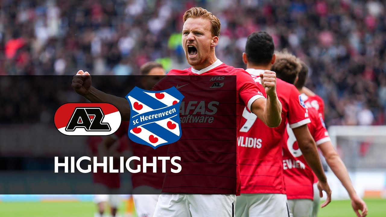 Download Highlights AZ - sc Heerenveen | Play-Offs Eredivisie