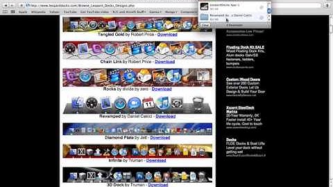How to Change Your Dock in Mac OSX
