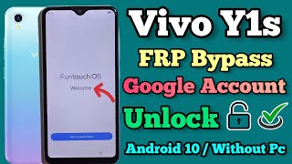 Vivo Y1s || Android 10 || FRP Bypass || Google Account Unlock || Without Pc || New Method || 2023.