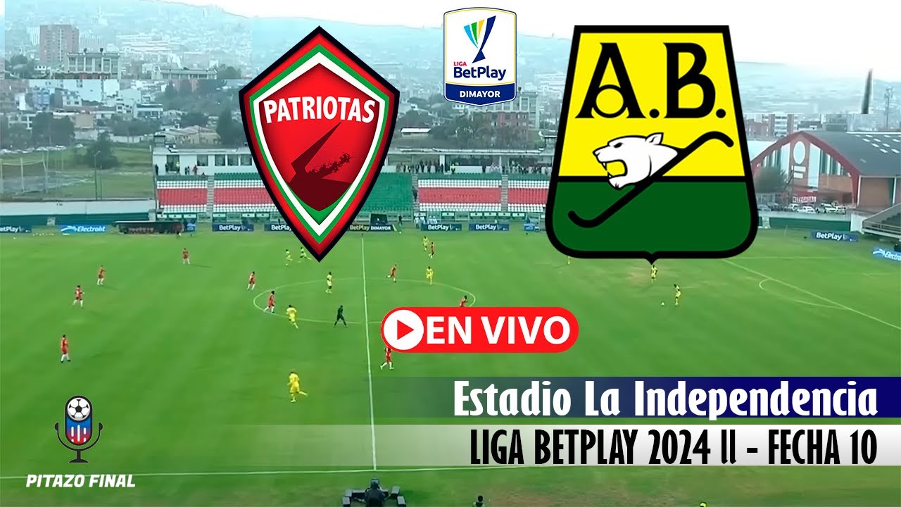 PATRIOTAS VS BUCARAMANGA En Vivo Hoy 🔴 Liga Betplay 2024 ll Fecha 10 ...