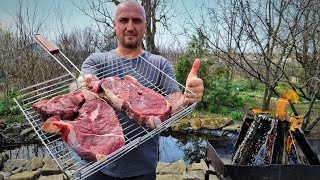 Говядина На Углях Котлеты На Гриле Релакс Видео.