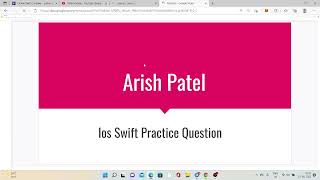 Fibonacci Series in Swift Language|| Interview session - 2