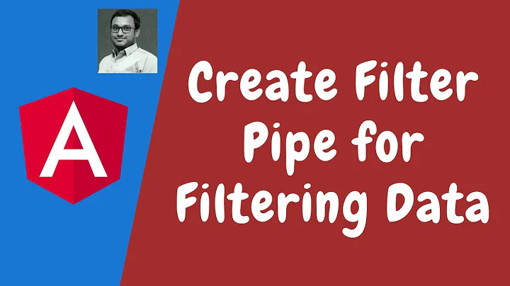 89. Creating Filter Pipe in the Angular. Filter the list of data with search string in Angular.