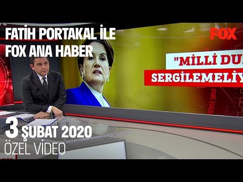 Siyaset kalleş saldırıyı lanetledi! 3 Şubat 2020 Fatih Portakal ile FOX Ana Haber