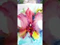 Orchid in watercolor / Olga Russu #shorts #short #drawing #watercolor #drawings