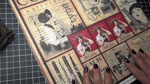 G45 "Communique" Thank You card & tutorial