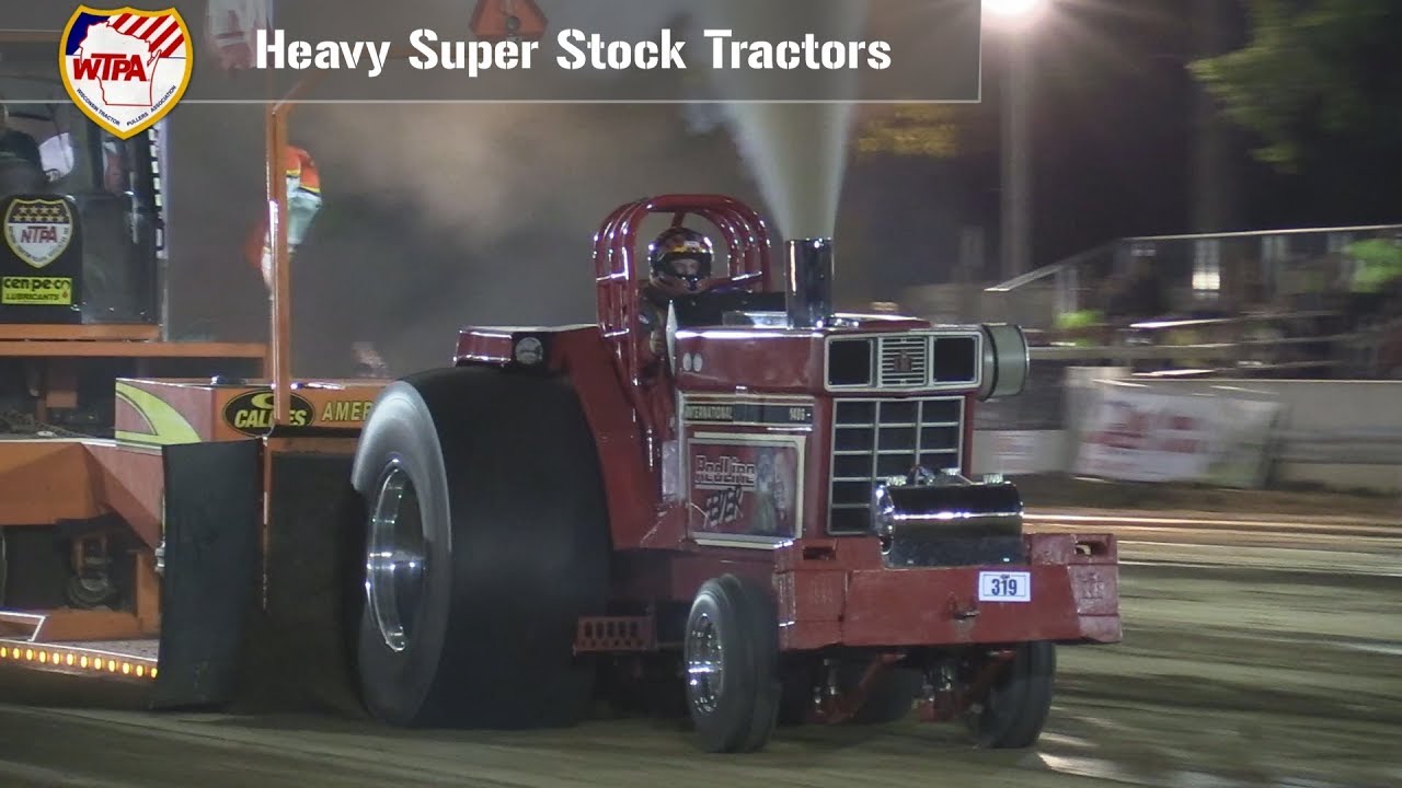 Heavy Super Stock Tractors Pulling at Ellsworth, WI June 8th, 2019 YouTube
