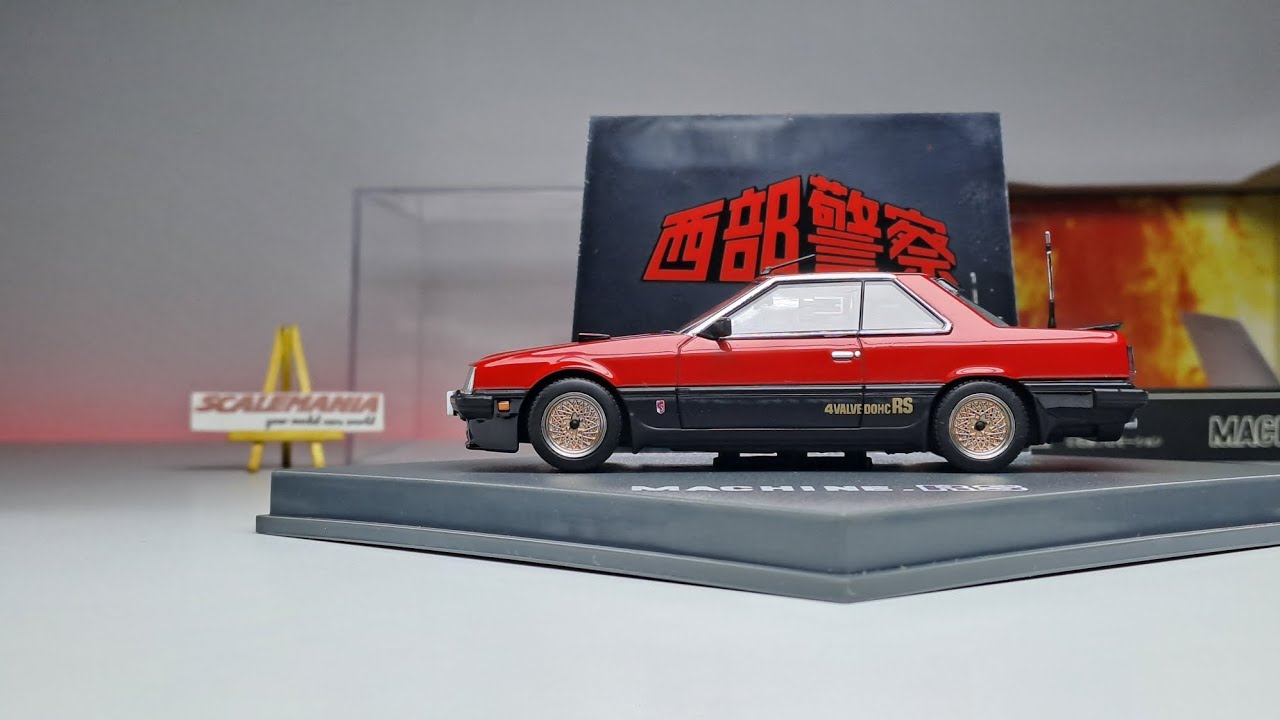 DISM 1/43 SKYLINE HT 2000 GT-E•L TURBO Nissan Skyline 2000 RS-Turbo diecast 1/43 scale model by DISM