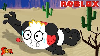 DESERTED STORY! Let’s Play Roblox Deserted Secret Ending with Combo Panda