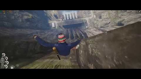 SCUM Jumping off the dam