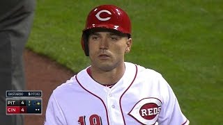 Pit Votto Singles Home Hamilton To Tie Game