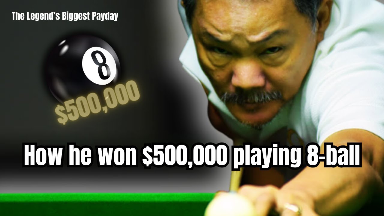 Image of video the Efren Reyes’ 8 Amazing 8-Ball Racks 18