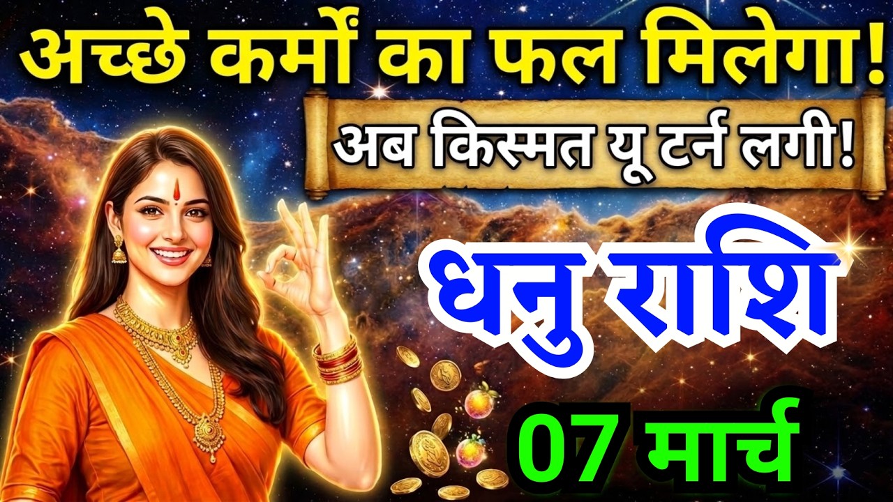 7 मार्च, धनु राशि वालों अच्छे कर्मों का फल मिलेगा, Dhanu Rashi, Aaj Ka Rashifal