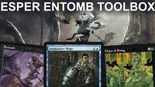 SMOG WITCHES! Legacy Esper Entomb Combo-Control. Fair Bowmasters, Reanimator, AND Chain of Smog MTG