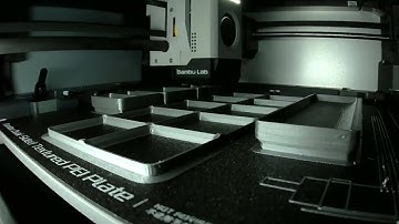 Bambu Labs X1 Carbon Time Laps Gridfinity System