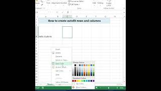 How to AutoFit Rows and Columns in Excel