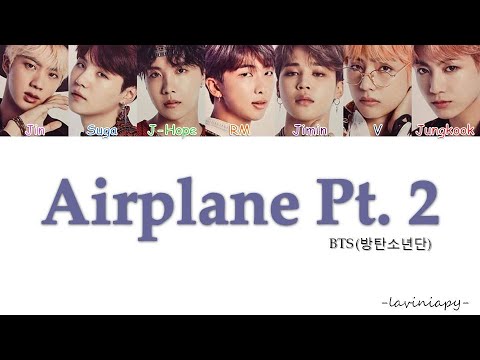 BTS - Airplane Pt.2 Color Coded Lyrics (Türkçe Çeviri/Laviniapy)