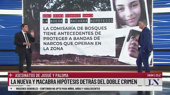 Asesinatos de Josué y Paloma: la nueva y macabra hipótesis detrás del doble crimen