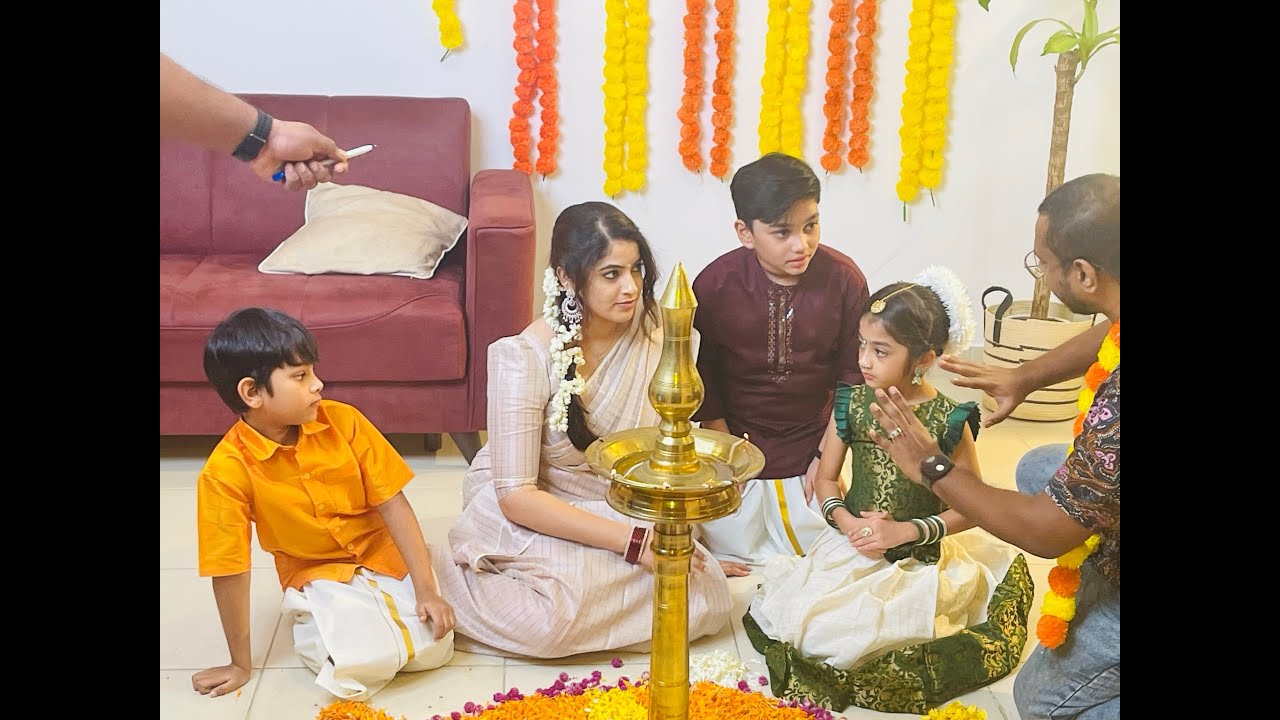 With  Eastern – An Onam ad with actress  Aima Rosmy Sebastian and Aina Elsmy Sebastian