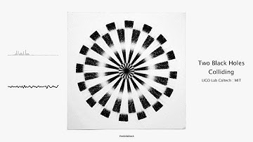 Processing the Sound of Two Black Holes Colliding | SOUND OF SPACE (Creative coding art)