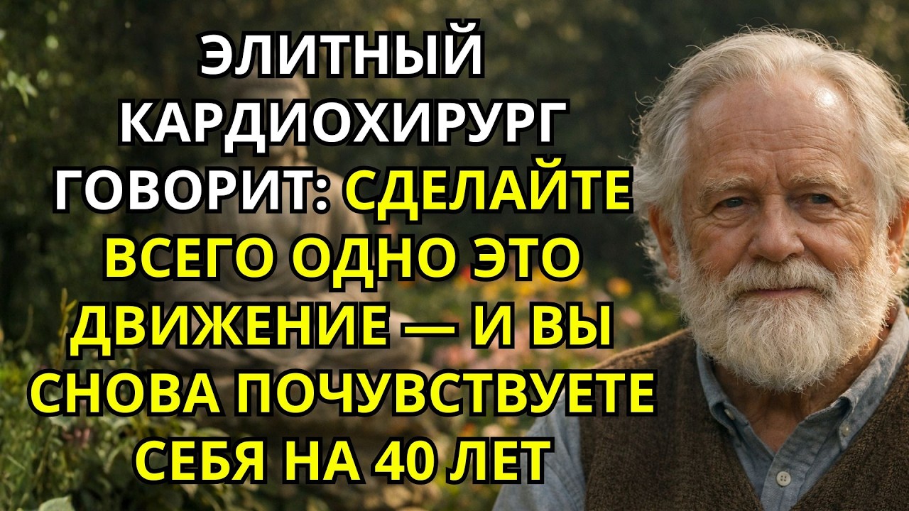 Вам Больше 60? Это Простое Движение, Рекомендованное Хирургом, Может Помочь Вам Почувствовать Себя К