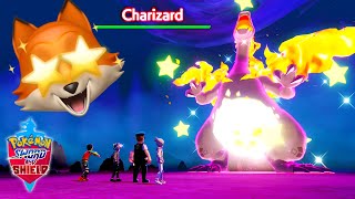 SHINY GIGANTAMAX CHARIZARD!! (Pokemon Sword + Shield)