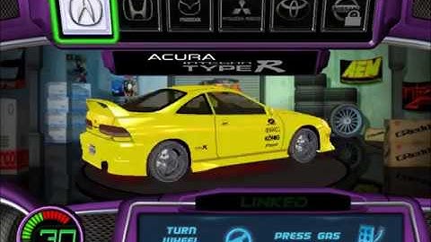 Need for Speed Underground Arcade (testing a manual transmission and Shadow Attack)