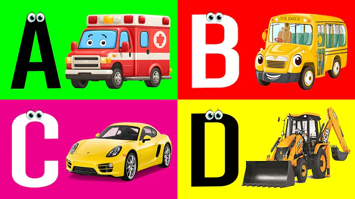 ABC Song Phonics, Transportation Song, ABC Song, Alphabet Educational Song A to Z for kids