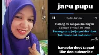 Jaru pupu karaoke duet tapsel tanpa vocal cowok