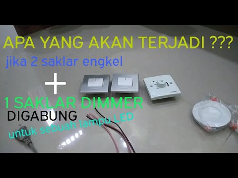 Video: Bisakah Anda menggunakan lampu LED pada sakelar dimmer?