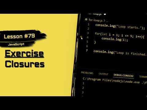 JavaScript For Beginners #79 | Practice Closures With Me