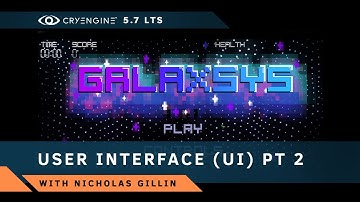 How to Create a Main Menu Using Schematyc [UI Tut. Part 2] - CRYENGINE 5.7 LTS