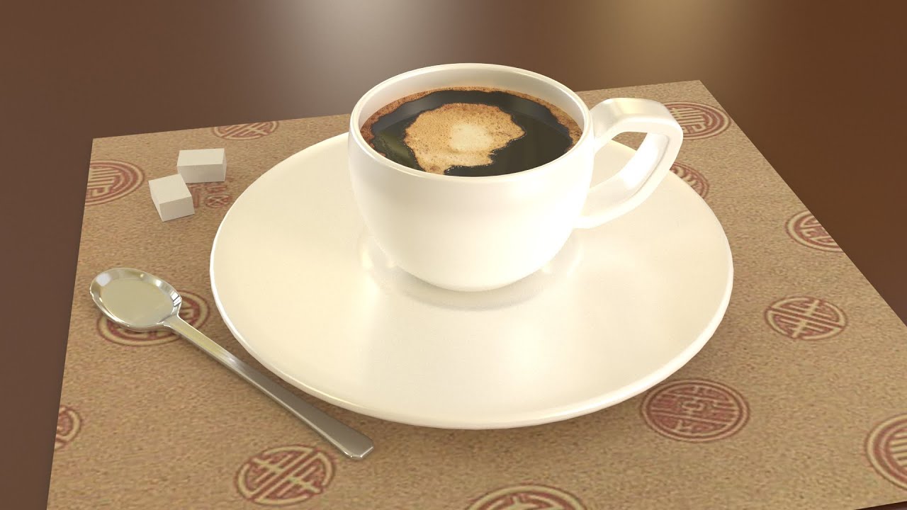 3Ds Max Modeling Tutorial | Coffe Cup - YouTube