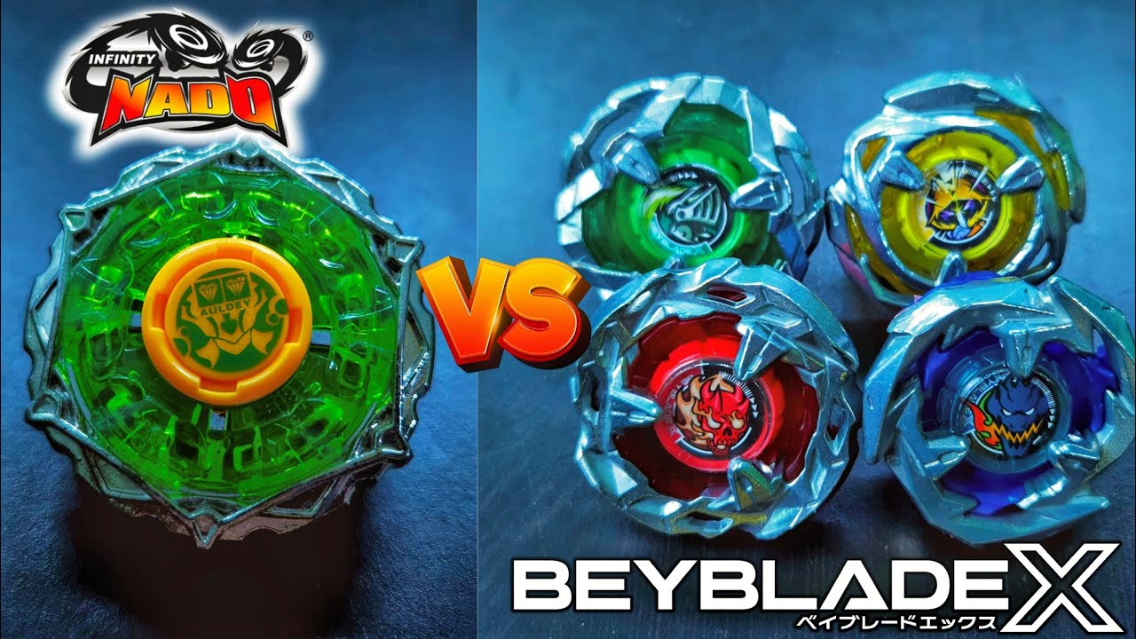 Infinity Nado Vs Beyblade X Battle