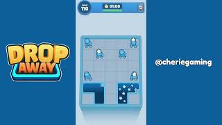 Drop Away Level 110 Solution Walkthrough