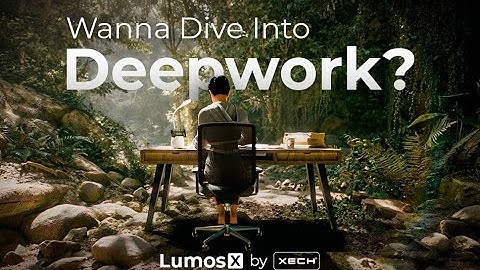 XECH Lumos X Desk Lamp with Ambient Night Light, Pen Stand, RGB & Smartphone Holder